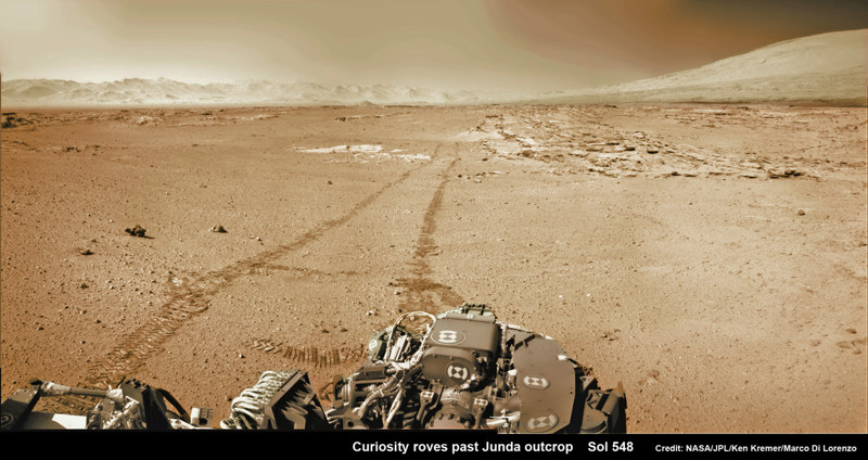 Curiosity начал исследовать песчаные дюны Марса curiosity, история, космос, марс, факты