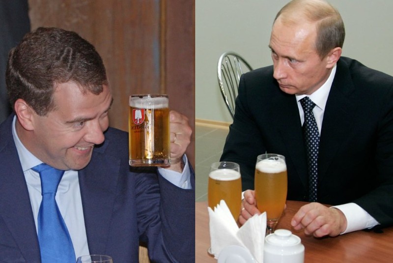 Как руководители государств пьют пиво пиво, руководители