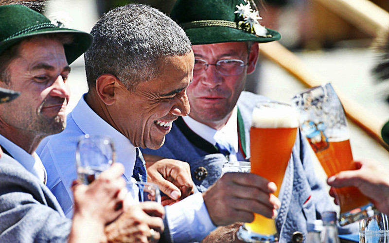 Как руководители государств пьют пиво пиво, руководители