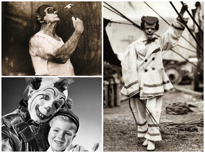 Результат пошуку зображень за запитом "20 жутких фотографий старых цирков, которые доказывают, что там было совсем не до смеха"