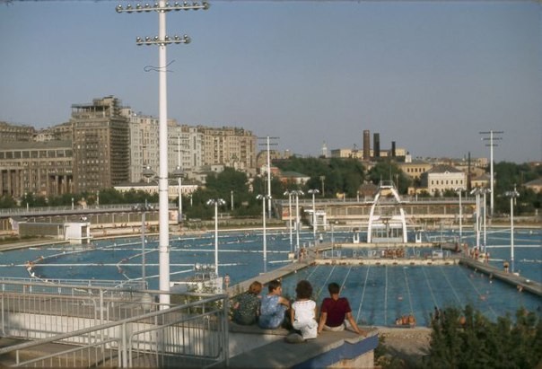 Бассейн “Москва”, 1970-е. внимание, история, фото