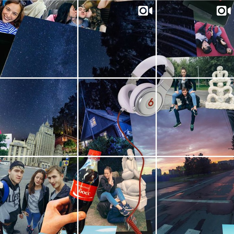 Люди, которые превратили свой аккаунт Instagram в искусство Instagram, искусство, фото