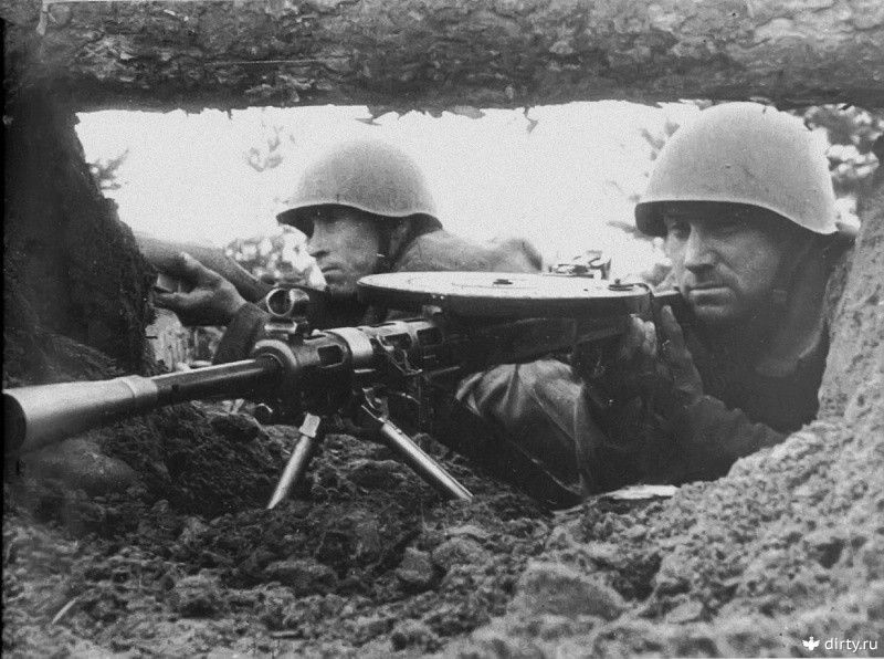 MG 34 vs ДП-27 в пехотном отделении война, история, факты