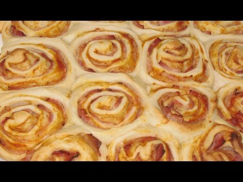 Булочки с беконом - необычный рецепт! Булочки с беконом - необычный рецепт!