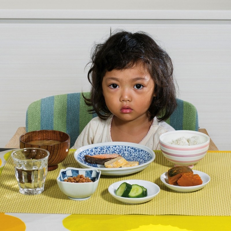 Саки Сузуки – 2 года (почти 3!), Токио вокруг света, дети, завтрак