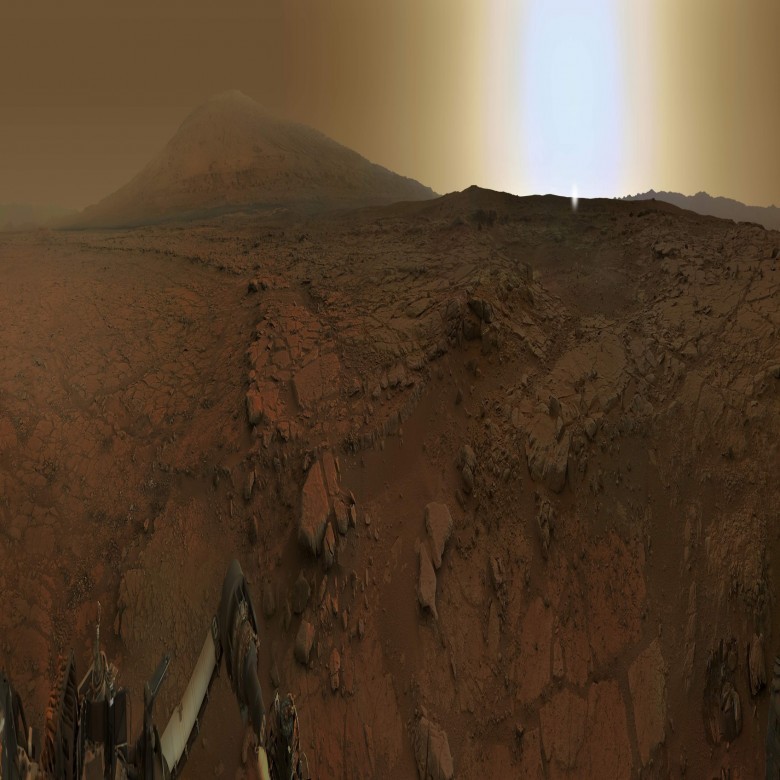 7. Цвет марсианского неба исследования, космос, марс