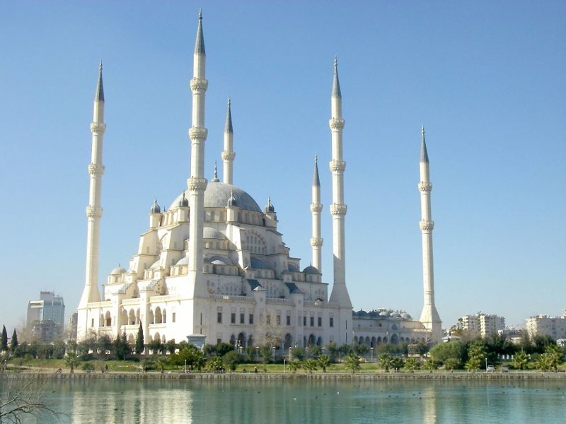 9. Мечеть Сабанчи, Турция  красота, мечеть, мир