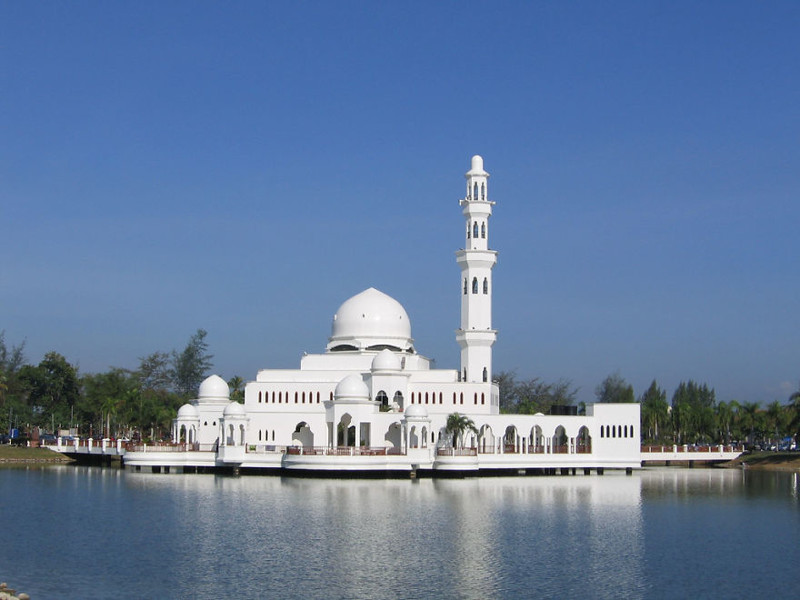 5. Парящая мечеть, Малайзия  красота, мечеть, мир