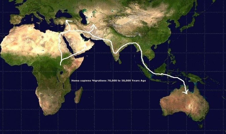 5. 50 000 лет назад люди переплыли Индийский океан история, первобытные люди, факты