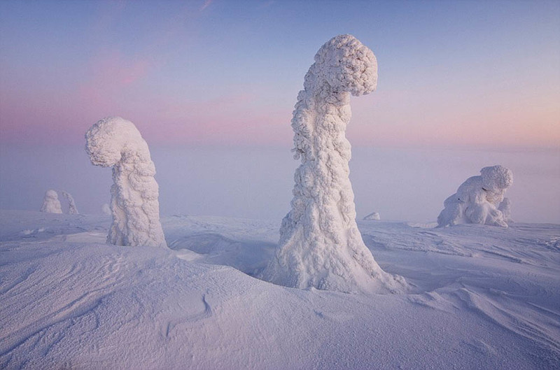 1. Финская Лапландия красота, природа, фото, чудеса