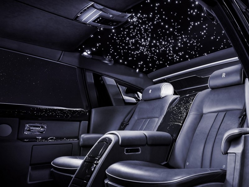8. Звездное небо в Rolls-Royce Phantom за $12 350 автомобили, апгрейды, дорогие авто
