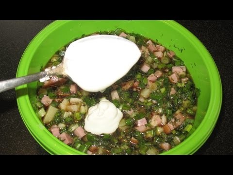 Окрошка! Просто люблю ее) Окрошка! Просто люблю ее)