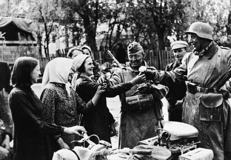  Первые дни Великой Отечественной Войны! Фото  война, история, ссср, факты