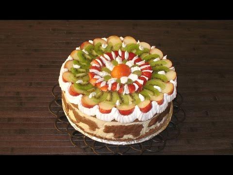 Торт Карусель! Домашний тортик с фруктами! Лето продолжается Торт Карусель! Домашний тортик с фруктами! Лето продолжается