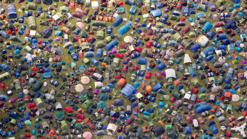4. Палатки на фестивале Гластонбери вокруг света, интересное, фото