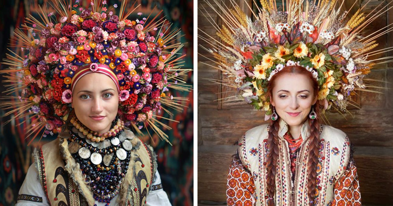 Украинские венки как произведение искусства венок, произведение искусства, традиции, украина