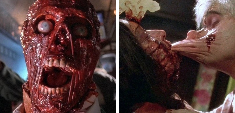 1. Живая мертвечина (1992) жестокая жесть, кровь, пытки, ужасы, фильмы ужасов