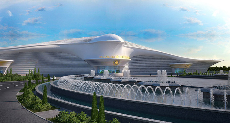 Невероятно! Новый аэропорт Ашхабада поражает воображение архитектура, аэропорт, туркменистан, шедевр