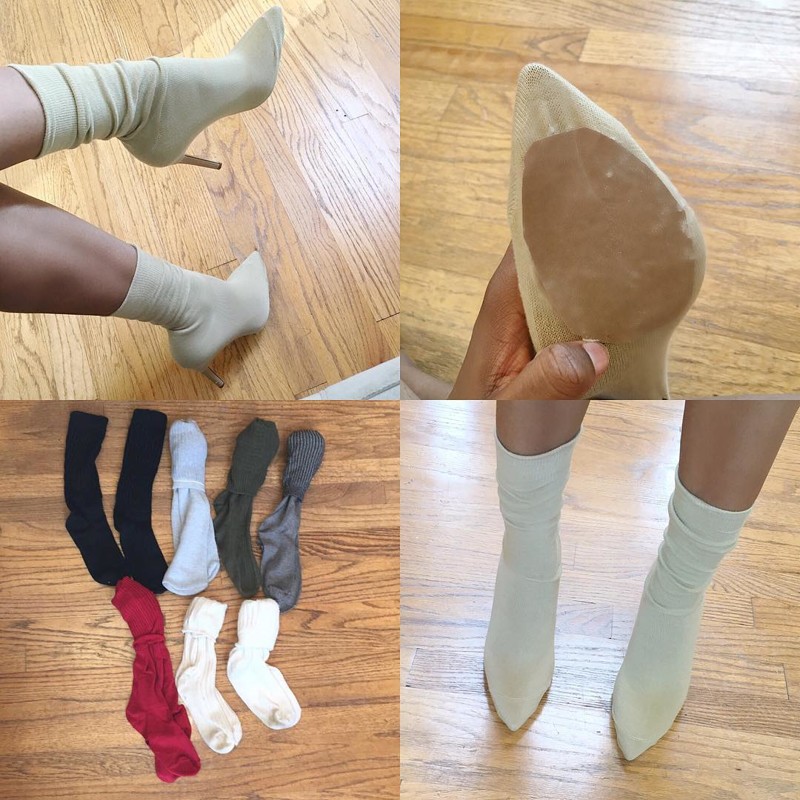 Мир сошел с ума: носки теперь носят поверх лодочек на шпильке каблуки, мода, модницы, носки, сапоги, туфли, шпильки