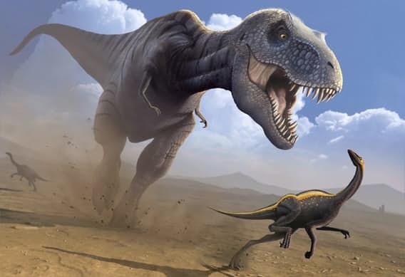Как динозавры охотились? динозавры, история, наука, правда
