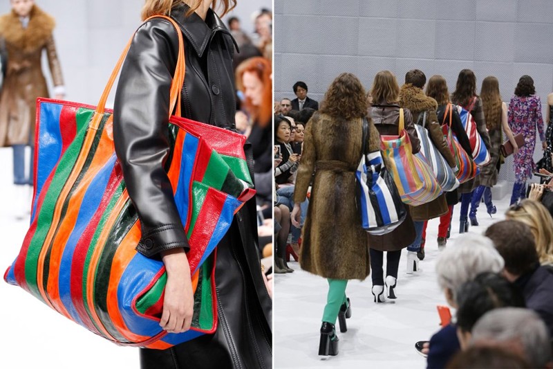 «Базарные сумки» Balenciaga, 2016 Цена: $2525 люди, маразм, мода