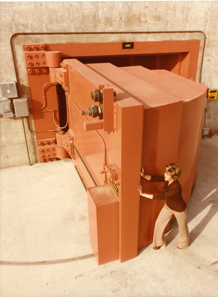 Самая тяжелая дверь, 1979 год, Ливермор, США история, фото