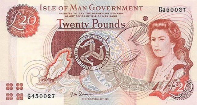 Банкноты острова Мэн банкноты, интересное, история, символика