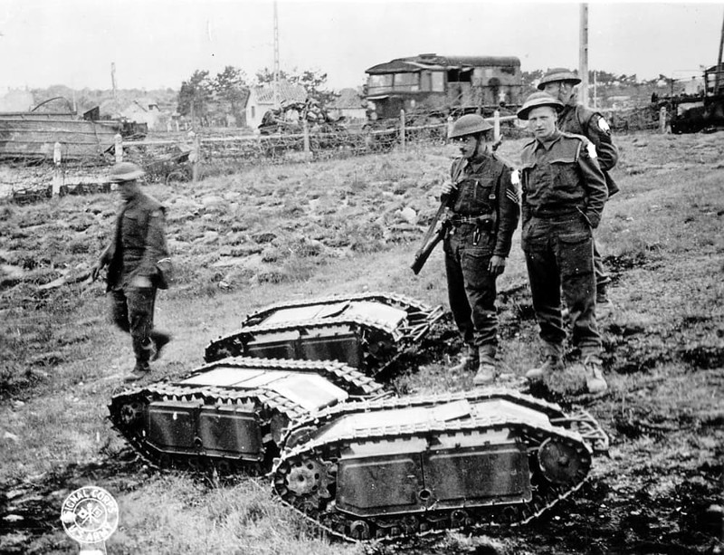 Самоходная мина Голиаф Вундерваффе, Чудо техника, военная техника Германии, вторая мировая война
