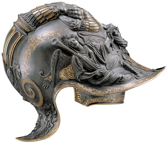 Filippo Negroli (1510– 1579) и Francesco Negroli  - Милан, Италия. Негроли являются самыми успешными и известными мастерами средневековой Европы. военные, искусство, маски, рыцари, шлемы
