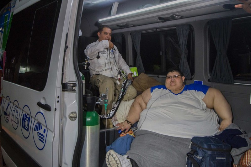 Недавно Хуан Педро Франко впервые за 6 лет покинул свой дом вес, мужчина, рекорд