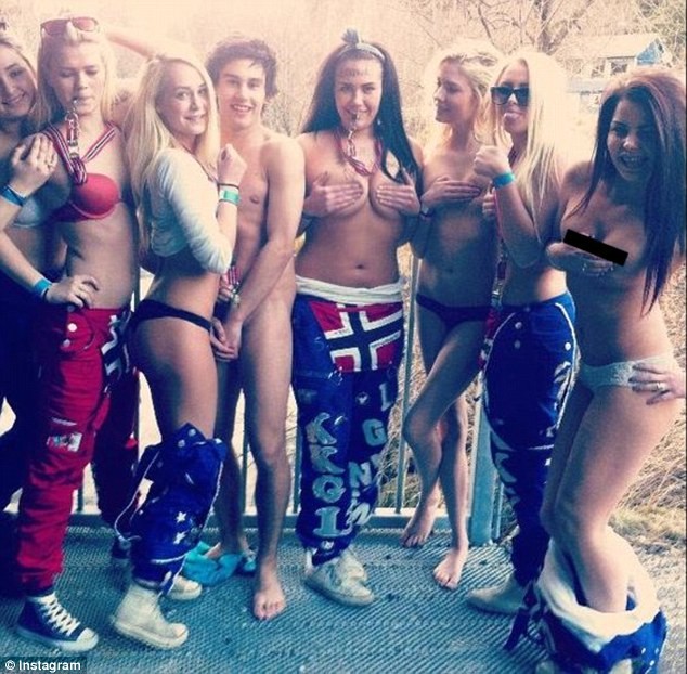 Norwegian girls ass