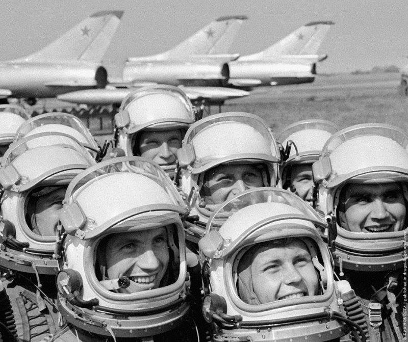Военные лётчики. СССР. 1970 год историческое фото, история