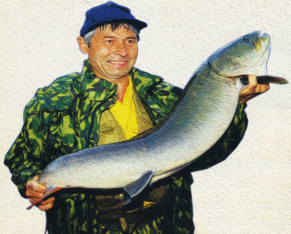 Рыбалка на реке эвенков