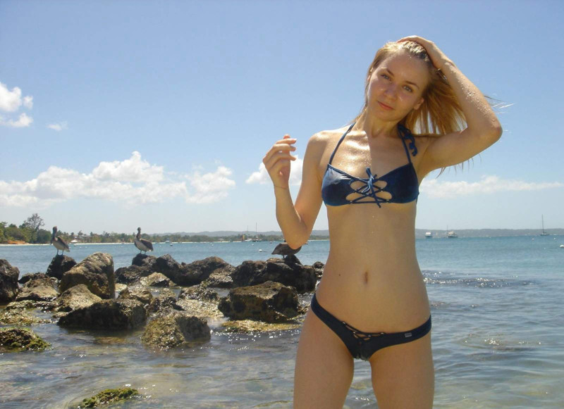 любительские фото девушек на пляже
