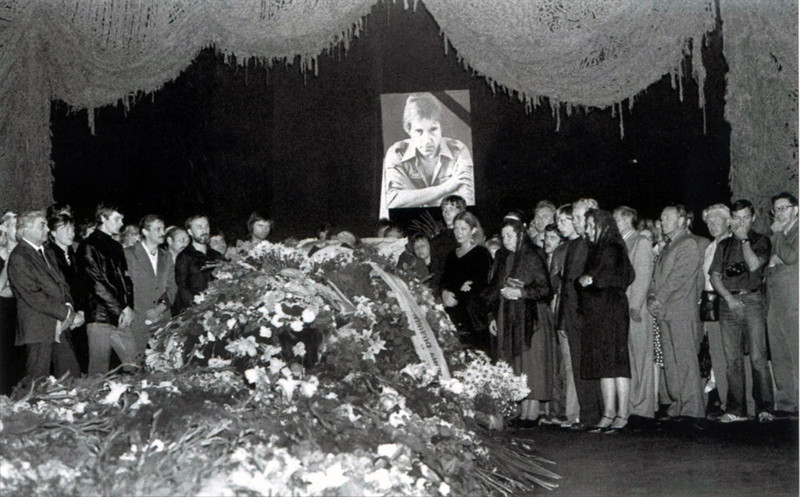 КАК ЭТО БЫЛО: Похороны Владимира Высоцкого высоцкий, похороны, фото