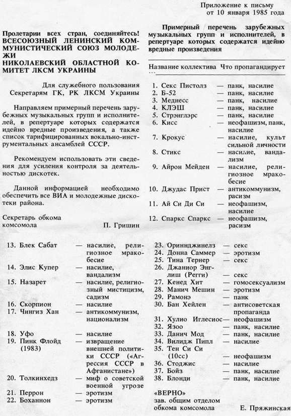 Советская цензура против вредоносной западной музыки интересные, очень, фото