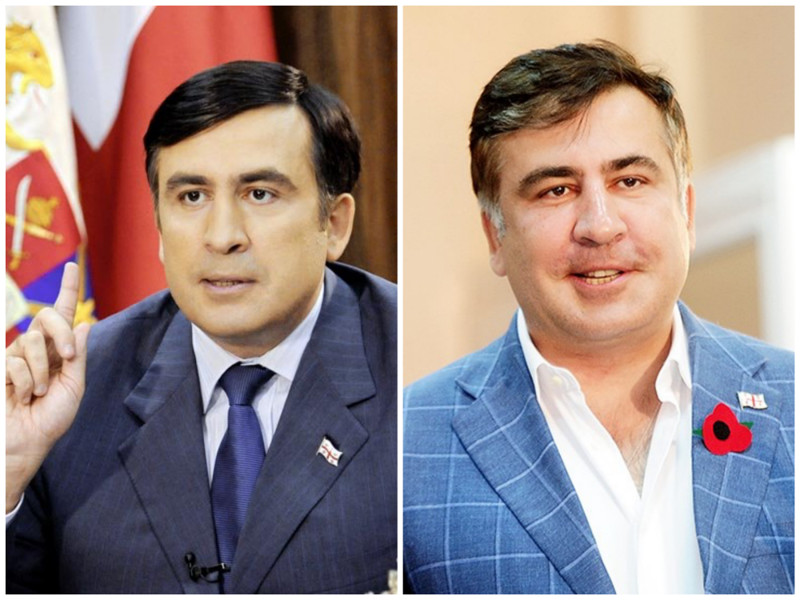 Михаил Саакашвили. Бывший президент Грузии. Фото: 2008 - 2016 годы. лица, нервная работа, президенты