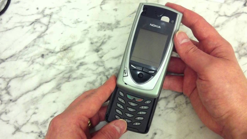 2002 - Nokia 7650. мобильные телефоны, технологии