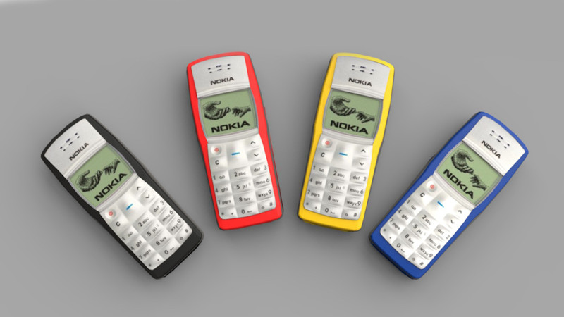 2003 - Nokia 1100. мобильные телефоны, технологии