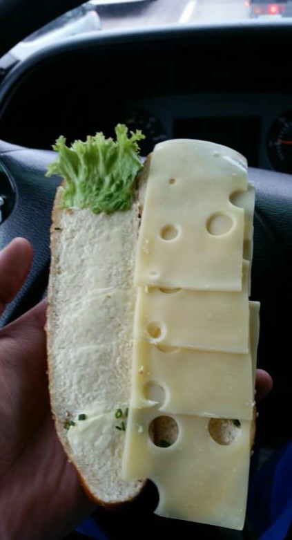 В наших сэндвичах самая свежая зелень, говорили они... лохотрон, обман, прикол, юмор