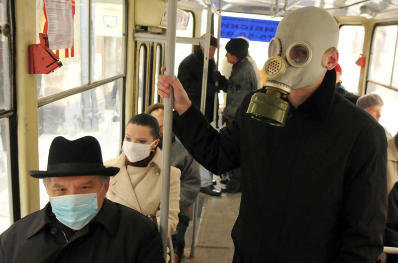 В странах бывшего СССР гриппу точно не развернуться грипп, грипп маска, медицина, прикол