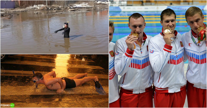 Сезонный заплыв жизнь, олимпиада, прикол, россия, спорт, сравнение