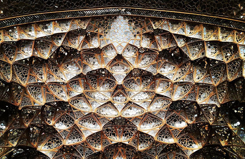 Дворец Чехель Сотун, Исфахан, Иран иран, красота, мечеть