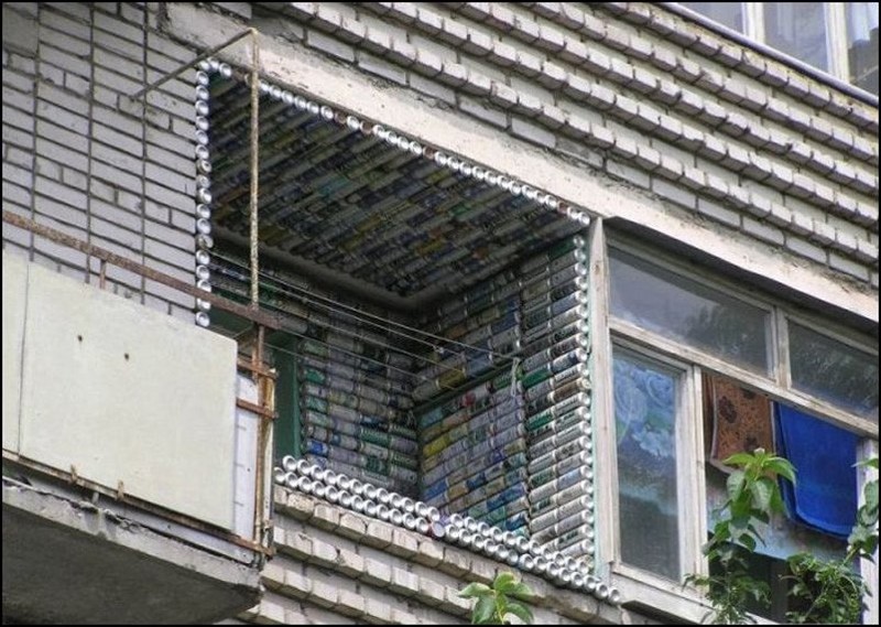 12.  Российские балконы, юмор