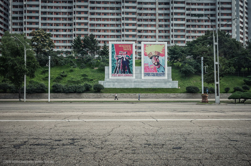 Социалистические плакаты Тоталитаризм, северная корея, фотографии