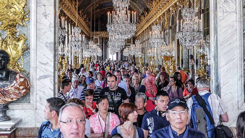 21. Зеркальная галерея в Версальском дворце ожидание и реальность, путешествия, туризм