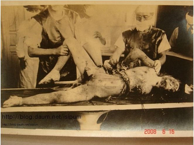 Отряд 731 - зверские опыты над людьми (фото)