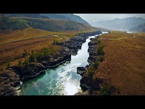 Горный Алтай. Красоты долины реки Катунь с высоты Горный Алтай. Красоты долины реки Катунь с высоты