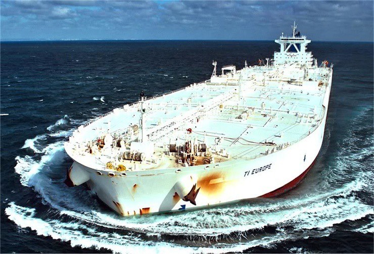 10. TI-class supertanker в мире, судно