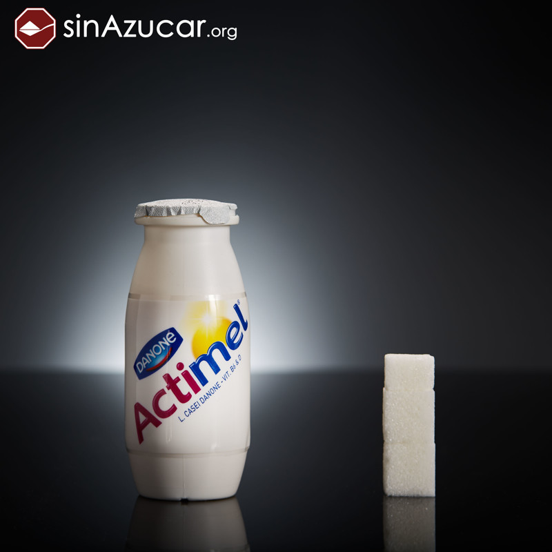Молочный напиток Actimel продукт, сахар